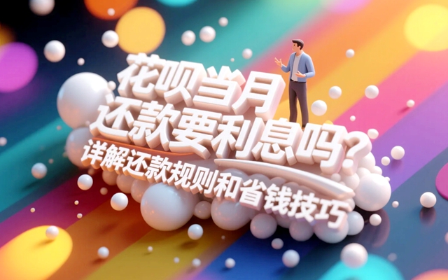 花呗当月还款要利息吗？详解还款规则和省钱技巧