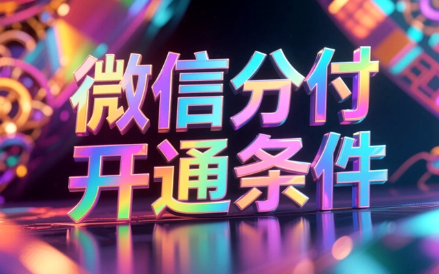 微信分付开通条件全面指南,从门槛解析到顺利启用