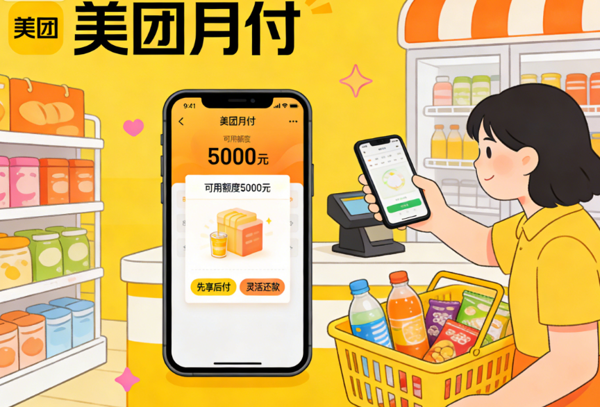 美团月付怎么用，2026年最新十八种月付安全又高效操作