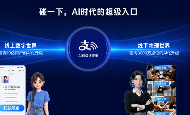 支付宝“碰一下”完成AI升级，用户已达4亿